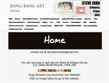 Tablet Screenshot of bang-bang-art.com